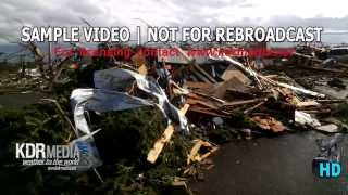 POV walk through Washington IL Tornado damage w Google Glass [upl. by Sy]