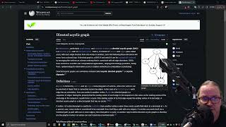 Its actually directed acyclic Acyclic graph [upl. by Ariamoy599]