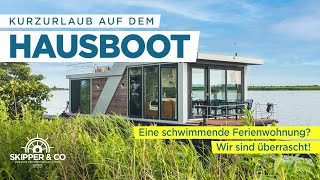 Urlaub auf dem Hausboot Führerscheinfrei  Unser Erfahrungsbericht [upl. by Nalhsa]