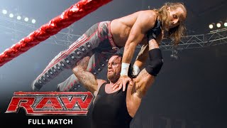 FULL MATCH  John Cena amp Shawn Michaels vs Undertaker amp Batista Raw March 26 2007 [upl. by Celie647]