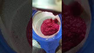 Beetroot juice benefits🥤 shorts juicerecipes hair strength [upl. by Aynatan]