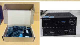 Dell wyse 3040 Thin clients Demo dell wyse thinclient latest used [upl. by Nelson]