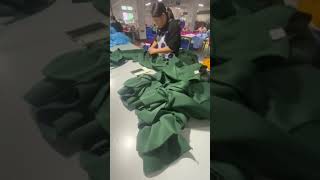 Dress sewing and quality control dressmanufacturer dressforwomen dresswholesale womensclothing [upl. by Ygiaf]