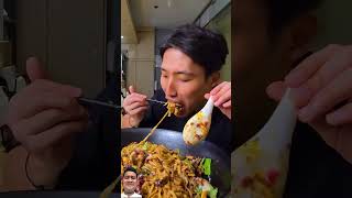 Wow … he can finish 7kg foods food noodles eattingshow eatingfast eatingfastfood [upl. by Lavena]