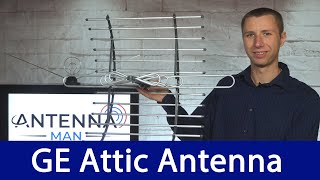 GE Long Range Attic Mount TV Antenna Review [upl. by Naida]