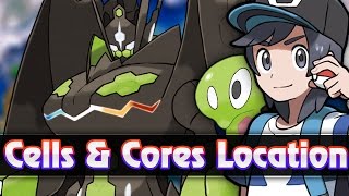 Pokemon Sun amp Moon  All Zygarde Cell amp Core Locations How to get Complete Zygarde 100 Form [upl. by Joappa]