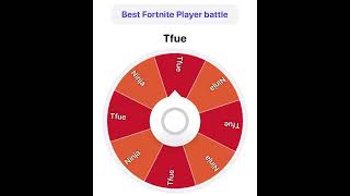 Tfue vs Ninja spinthewheel fortnite tfue ninja [upl. by Aklog]