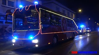 Christmas Fire Truck Tour 2022 der Freiwilligen Feuerwehr Kelkheim im Taunus [upl. by Holden]