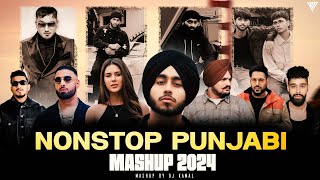 Nonstop Punjabi Mashup 2024 1 Hrs  Shubh FtSonam Bajwa  Nain Tere Chain Mere Jukebox  DJ Kamal [upl. by Fairleigh324]