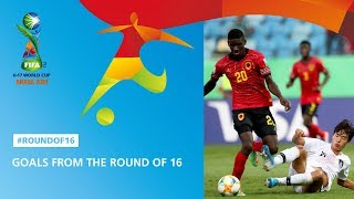 Goal Highlights From The Round of 16  FIFA U17 World Cup 2019 ™ [upl. by Eanom945]