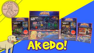 Akedo Giants Ultimate Arcade Double Strike Warriors Battle Sets [upl. by Ima]