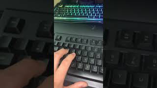 Razer Cynosa vs Razer Ornata V2 sound test [upl. by Noelle]