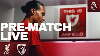 PreMatch Live Liverpool vs Bournemouth  Premier League matchday at Anfield [upl. by Crissy]