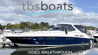 Sealine S48  Full Video Walkthrough [upl. by Luanne479]