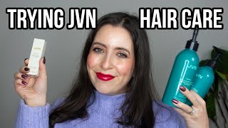 JVN HAIR REVIEW  Fine wavy hair [upl. by Ahsimak556]