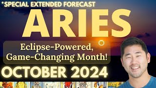 Aries October 2024  THIS IS IT Your Most Pivotal Life Changing Month Of 2024 Tarot Horoscope [upl. by Saenihp]