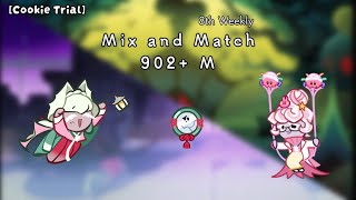 Cookie Trial  Mix amp Match  White Ghost and Truffle 902 M  Cookie Run Ovenbreak [upl. by Oiluarb127]