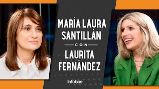 Laurita Fernandez con María Laura Santillán “Me adjudicaban un logro a un vínculo sentimentalquot [upl. by Donaldson154]