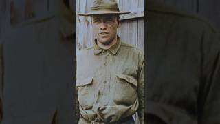 WWI Pilot Quentin Roosevelt in 1918  Restored Footage [upl. by Iramo]