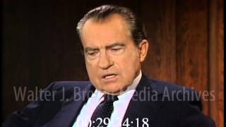 Frank Gannons interview with Richard Nixon February 9 1983  Part 1 [upl. by Menashem]