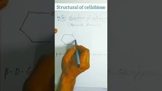 Haworth formula of cellobiose [upl. by Crofton]