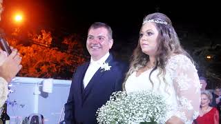 Celebrante revela fatos secretos dos noivos Noiva fica envergonhada no casamento Wedding [upl. by Lazor532]