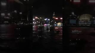 travel After the Hong Kong fireworks Show fireworks hongkong [upl. by Atterrol]