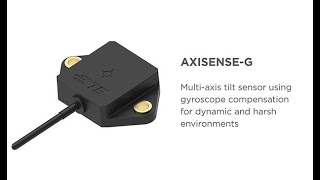 AXISENSEG Dynamic Tilt Sensor [upl. by Leopold]