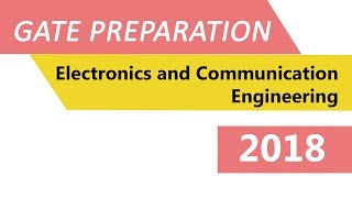 Analog Electronics 2 GATE ELECTRONICS AND COMMUNICATION ENGINEERING 2018 [upl. by Amuh]