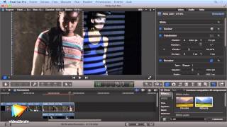 Tutoriel Final Cut Pro X  Insérer des transformations spatiales  video2braincom [upl. by Jean-Claude931]