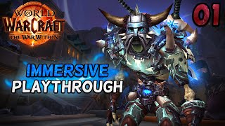 Let’s Play World of Warcraft The War Within  Immersive Story Playthrough  Part 1 [upl. by Kerred]