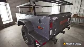 XVENTURE OffRoad Camping and Utility Trailer [upl. by Aisatsana577]