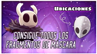 Descubre dónde encontrar TODOS los FRAGMENTOS DE MÁSCARA en Hollow Knight Guia 112 [upl. by Kilar]