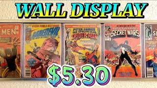 Comic Book Wall Display Cheap 8 CGCToploader for 530 [upl. by Gathers]