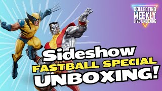 Fastball Special  Sideshow Premium Format Live Unboxing [upl. by Annayr758]