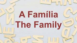 Vocabulary A Família  European Portuguese For Beginners [upl. by Lauro]