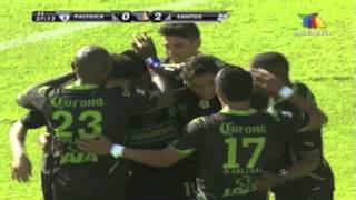 Pachuca 14 Santos  Torneo Apertura 2011 Jornada 1 GOLES [upl. by Belldas]