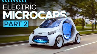 12 Electric Micro Cars For Urban Mobility Part 2 [upl. by Ecirtac]