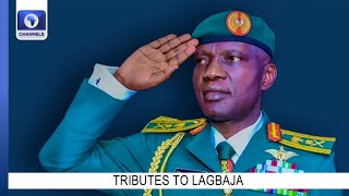 Nigerians Pay Tribute To Late Military Chief Lt Gen Lagbaja [upl. by Oliva]