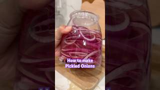 Never buy pickled onions at the store when it’s so easy to make your own diy pickledvegetables [upl. by Hugh]