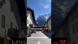 This is GERMANY 🇩🇪  Mittenwald Bavaria [upl. by Peer773]