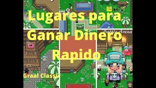 Lugares para ganar dinero rapido 💰💲💸 en Graal Online Classic  Kiky Graal [upl. by Inotna]