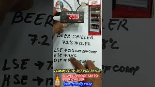 EASIEST PROGRAMMING OF ELIWELL ID974 TO BEER CHILLER [upl. by Kcirneh]