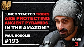 Paul Rosolie Amazons Uncontacted Tribes El Dorado Pyramids amp ManEating Anacondas  193 [upl. by Nairrot80]