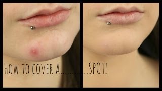 How To Cover A SpotBlemish [upl. by Hahnert]