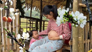 FULL VIDEOThe daily lifi of a 19yearold single mother who is 3435 weeks pregnant [upl. by Ynatil]