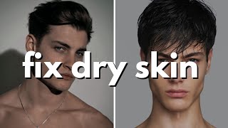 how to fix dry skin for men simple and effective tips [upl. by Damien]