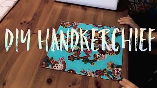 How I Sew HandkerchiefsHankies [upl. by Pasol]