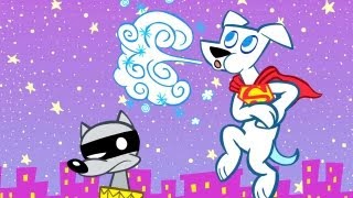 DC Nation  DC Super Pets  quotWorlds Largest Barkquot clip [upl. by Asylem]