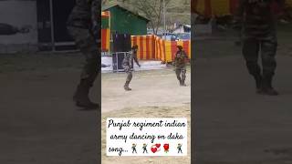 Punjab regiment army dance on daka song indianarmydance dance punjabidance army indianarmy [upl. by Ribaj795]